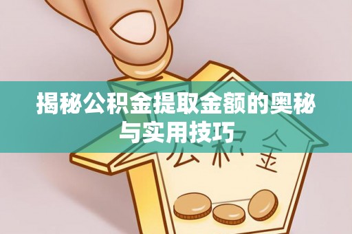 温宿揭秘公积金提取金额的奥秘与实用技巧