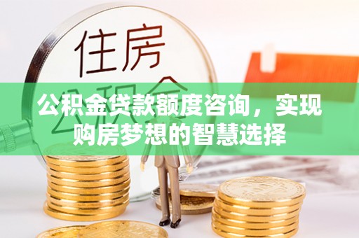 温宿公积金贷款额度咨询，实现购房梦想的智慧选择