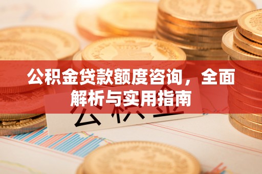 温宿公积金贷款额度咨询，全面解析与实用指南
