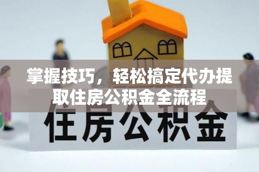 温宿掌握技巧，轻松搞定代办提取住房公积金全流程