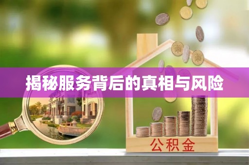 温宿揭秘服务背后的真相与风险