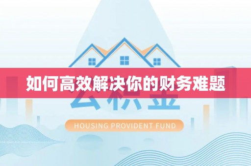 温宿如何高效解决你的财务难题