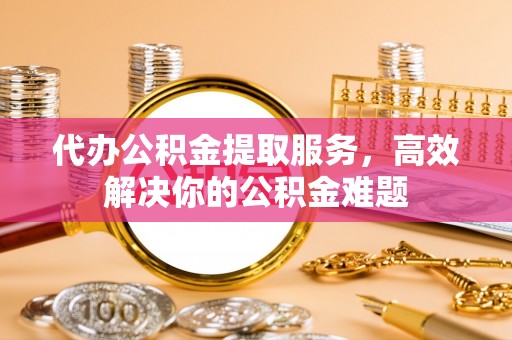 温宿代办公积金提取服务，高效解决你的公积金难题