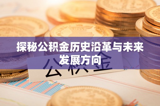 温宿探秘公积金历史沿革与未来发展方向