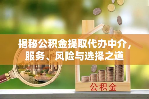 温宿揭秘公积金提取代办中介，服务、风险与选择之道