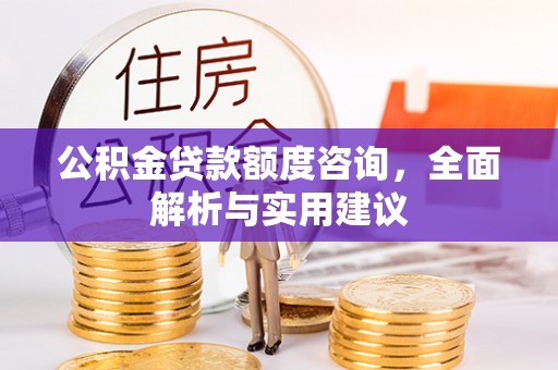 温宿公积金贷款额度咨询，全面解析与实用建议