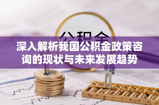 温宿深入解析我国公积金政策咨询的现状与未来发展趋势