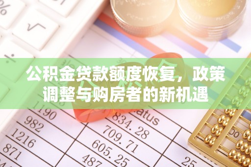 温宿公积金贷款额度恢复，政策调整与购房者的新机遇