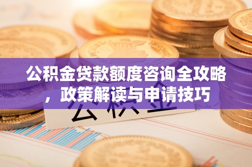 温宿公积金贷款额度咨询全攻略，政策解读与申请技巧