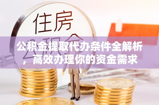 温宿公积金提取代办条件全解析，高效办理你的资金需求