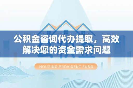 温宿公积金咨询代办提取，高效解决您的资金需求问题