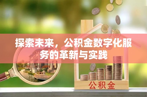 温宿探索未来，公积金数字化服务的革新与实践
